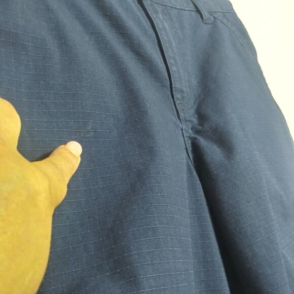 Carhartt Women's Original Fit Smithville Short Dark Indigo Work Outdoor Size 10 - Picture 3 of 9